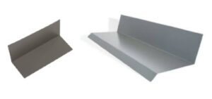 Aluminum Step and Apron Wall Flashing for all Shingle Roofs.